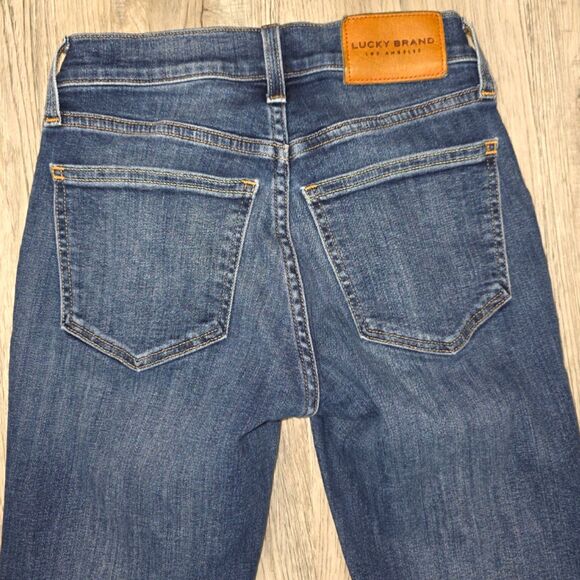 Lucky Brand Mid-Rise Ava Skinny Ankle Jeans Size 00 - Picture 14 of 15